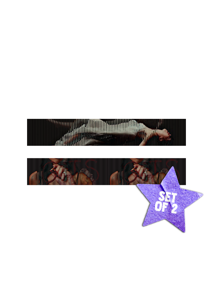 GUTS lenticular bookmark set