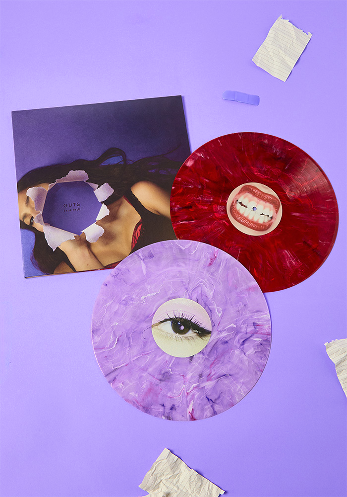GUTS (spilled) deluxe 2lp marbled version
