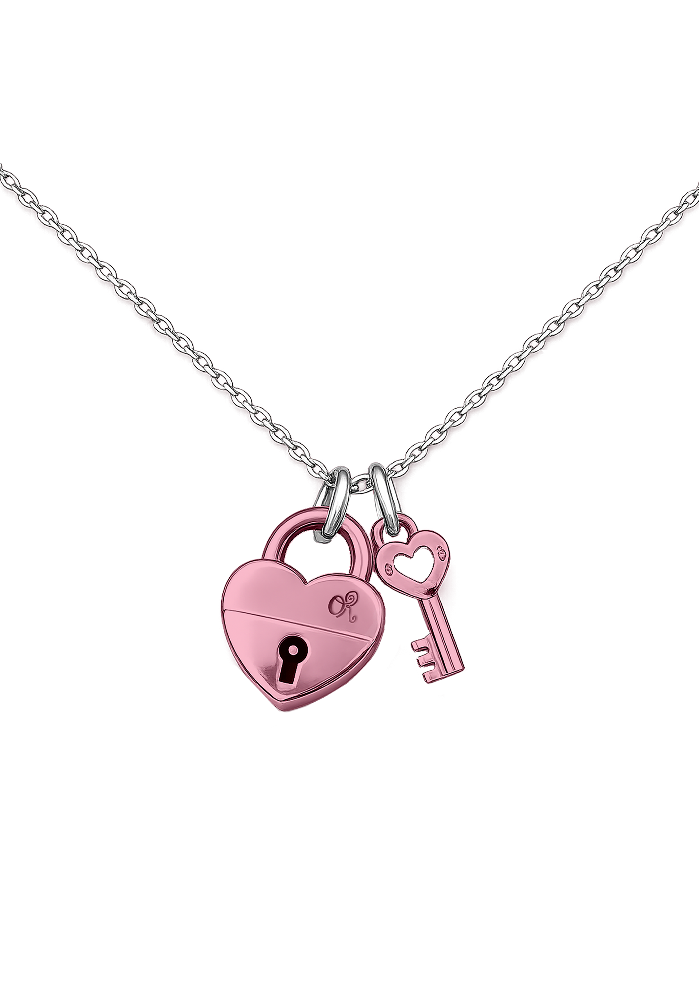 drop dead heart keyed padlock necklace - Olivia Rodrigo Official Store
