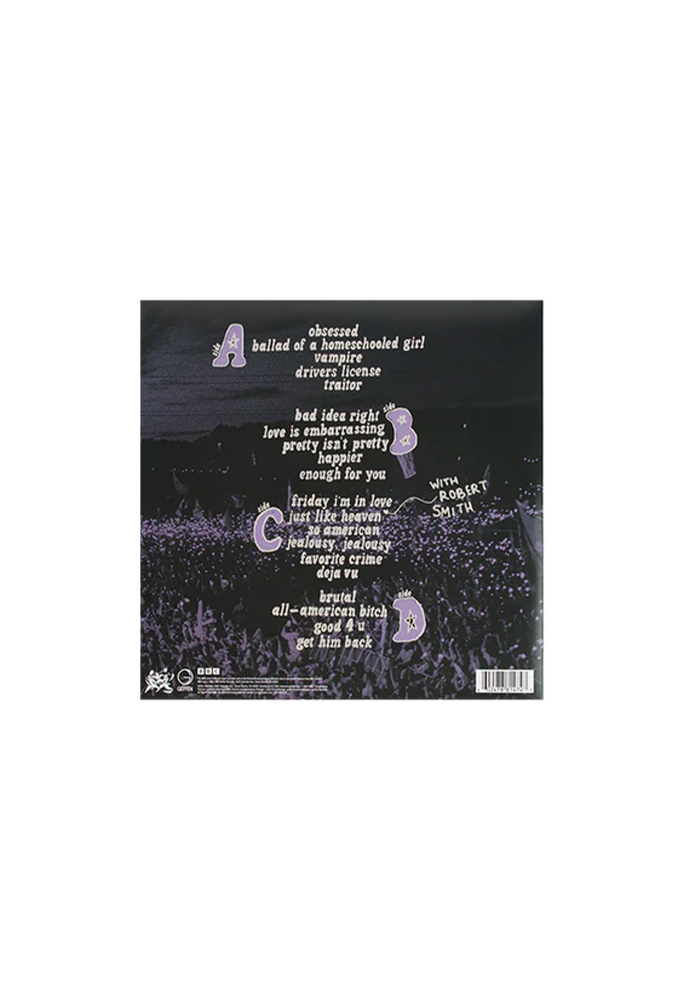 live from Glastonbury (a BBC recording) vinyl