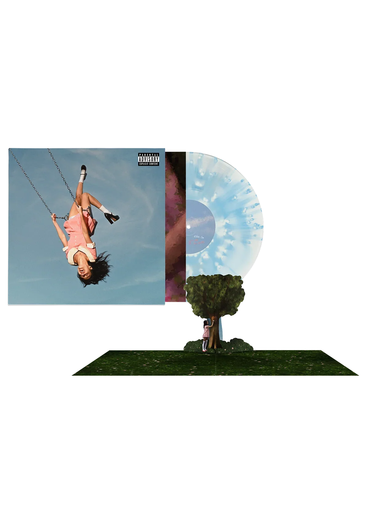 you seem pretty sad for a girl so in love - exclusive 'static lover' pop-up blue vinyl