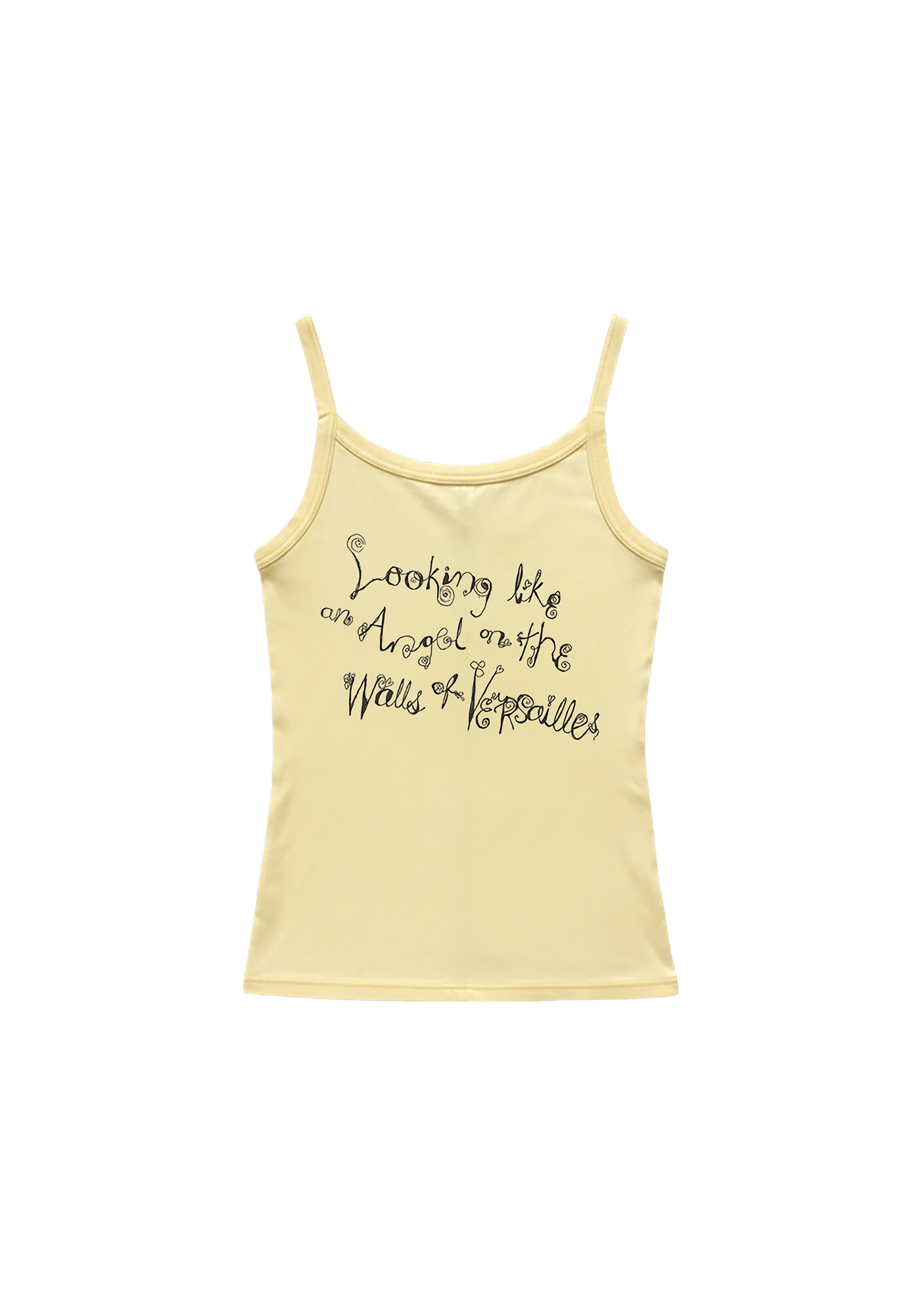 versailles women's spaghetti strap tank