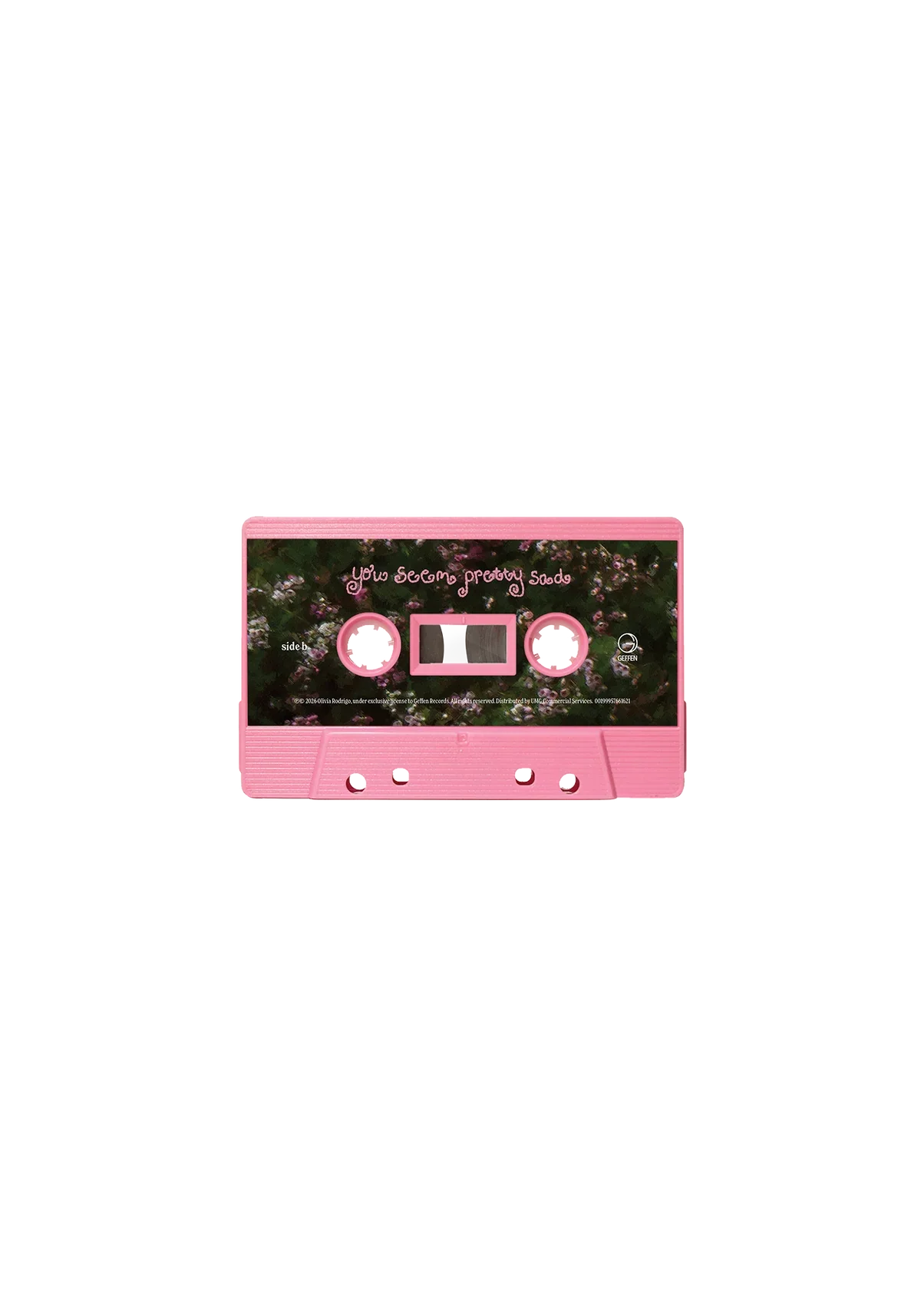 you seem pretty sad for a girl so in love - baby pink cassette