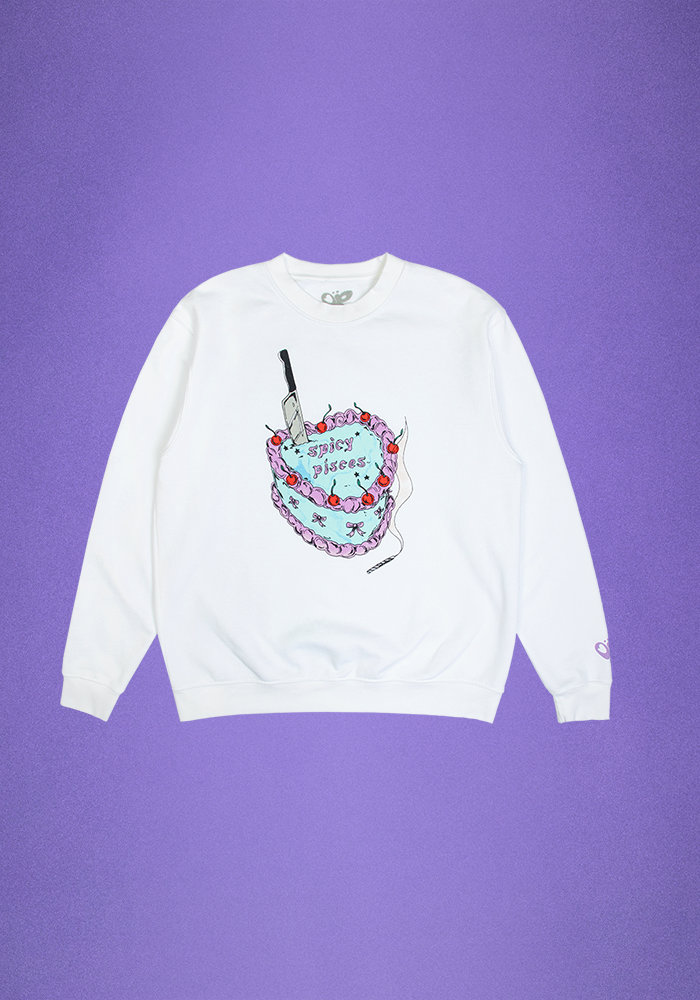 spicy pisces crewneck