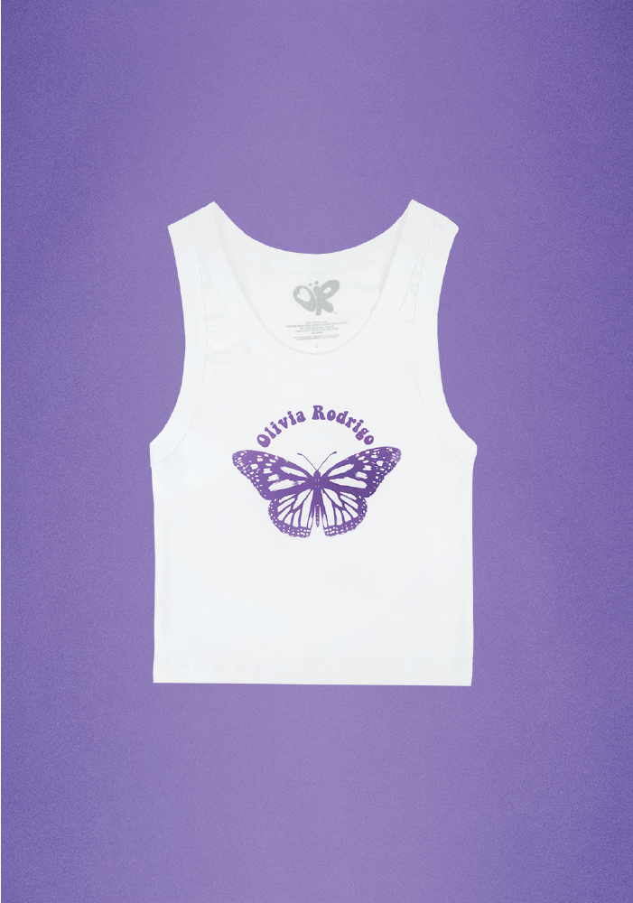 GUTS baby tank - white