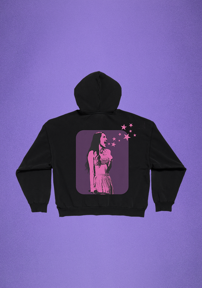 【即納】 black (Wrapped hoodie zip rodrigo olivia wrapped spotify トップス