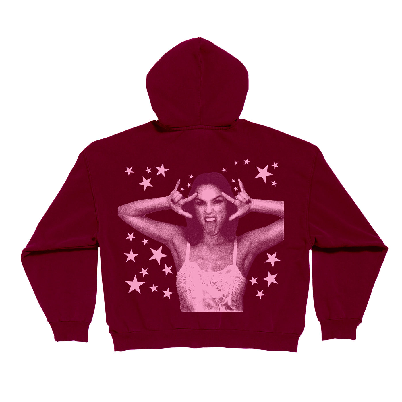 maroon spotify wrapped olivia rodrigo zip hoodie (Wrapped Exclusive)